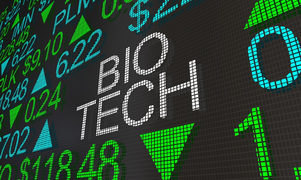 Bio,Tech,Health,Care,Stock,Market,Ticker,Words,3d,Illustration